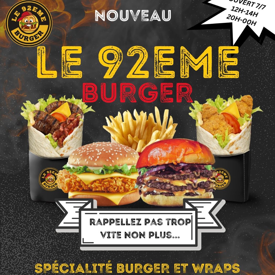 Le 92eme Burger 1